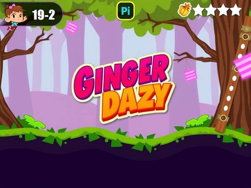 Ginger Dash Frenzy - Player using Chai Boost to avoid a rickshaw in Delhi level Ginger Dash Frenzy Gameplay Screenshot